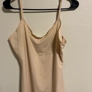 SPANX Nude Shapewear Tank with Adjustable Straps